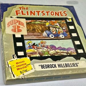 1960’s Flinstones 8 mm Super Film with Pamphlet Cartoon Bedrock Hillbillies